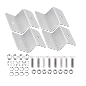 Z-type Aluminum Photovoltaic Solar Panel Roof Mounting Bracket with Bolt Nut