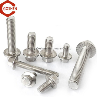 Stainless Steel 304 Hex Serrated Flange Bolt A2-70