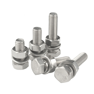 Metric M30 Stainless Steel Heavy Hex Bolt Used on The Machine