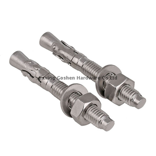 316 Stainless Steel Wedge Anchor Bolts for Concrete