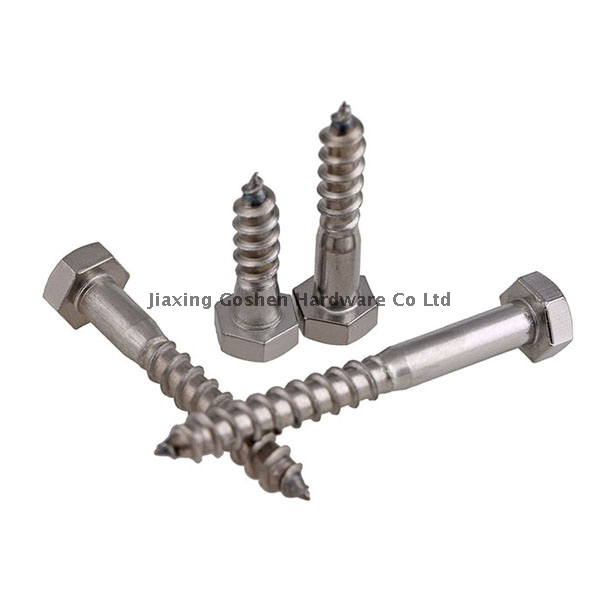 SS304 metric fastenal stainless steel wood screws