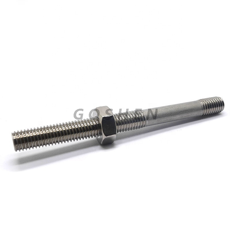 SS316 8MM stainless steel threaded rod with nut and washer from China ...