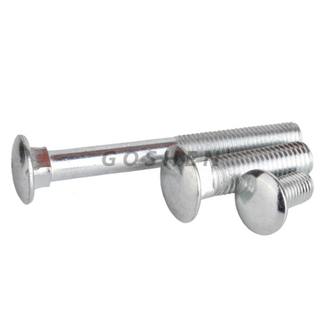Stainless Steel Oval Neck Metric M6 Carriage Bolt